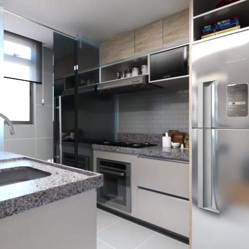 cozinha Residencial Retiro Granville Contagem