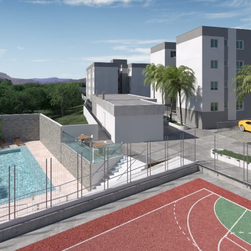 imagem aerea 2 Residencial Retiro Granville Contagem
