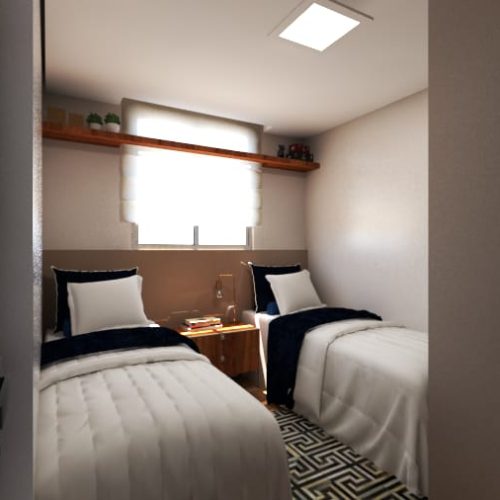 quarto 2 Residencial Retiro Granville Contagem