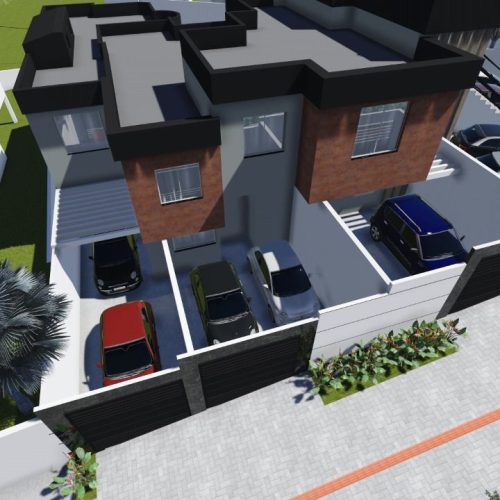 vista aerea Residencial Cannes Xangri-la Contagem